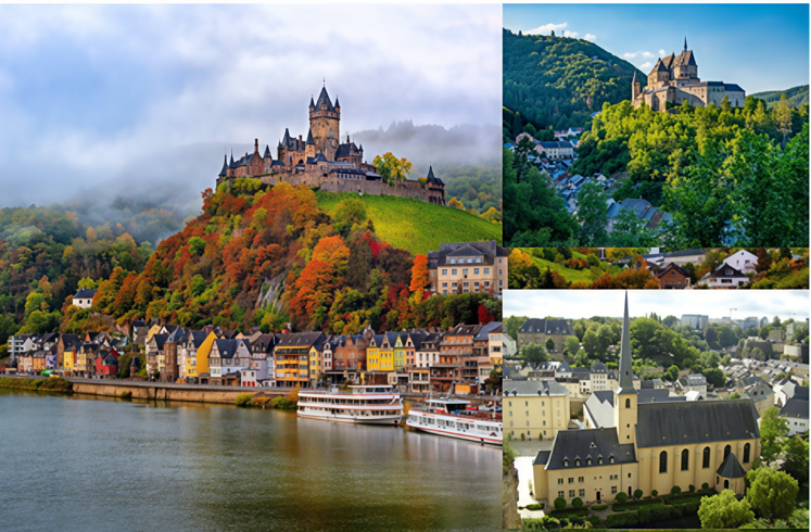 Rhen- och Moseldalen med Luxemburg, 3-10/10